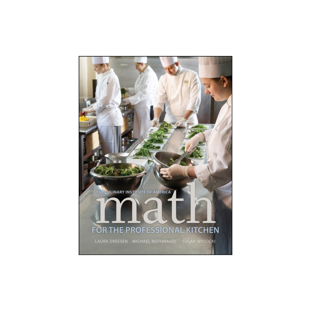 Produktbild för Math for the Professional Kitchen (häftad, eng)