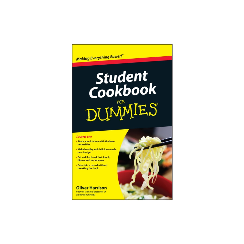 Produktbild för Student Cookbook For Dummies (häftad, eng)