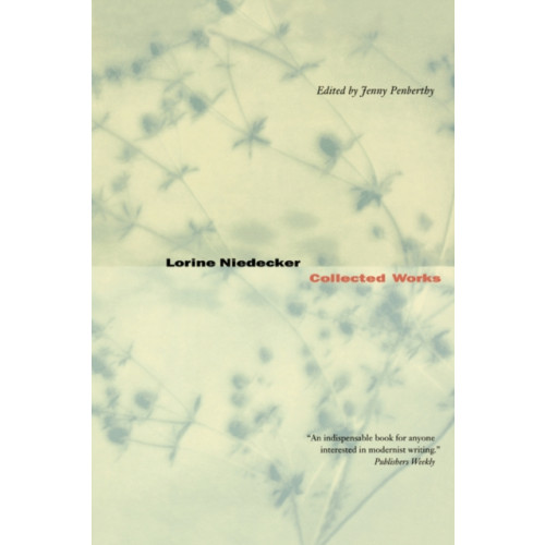 University of california press Lorine Niedecker (häftad, eng)