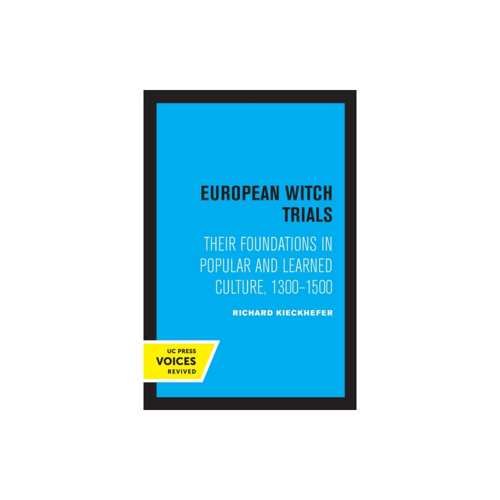 Produktbild för European Witch Trials (häftad, eng)