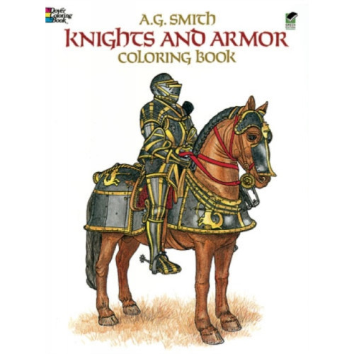 Dover publications inc. Knights and Armour Colouring Book (häftad, eng)