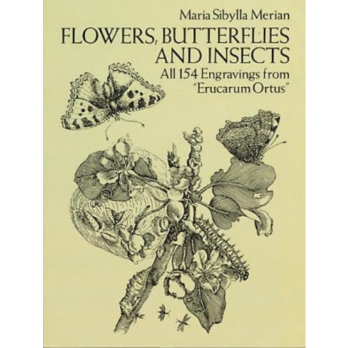 Dover publications inc. Flowers, Butterflies and Insects (häftad, eng)