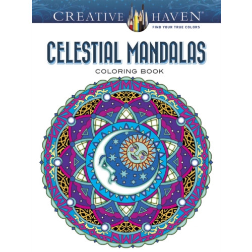 Dover publications inc. Creative Haven Celestial Mandalas Coloring Book (häftad, eng)