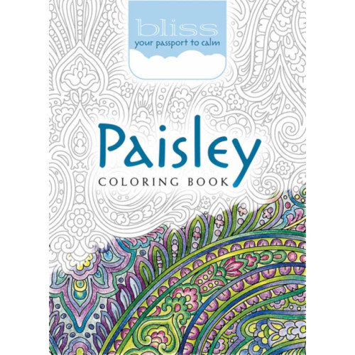 Dover publications inc. Bliss Paisley Coloring Book (häftad, eng)