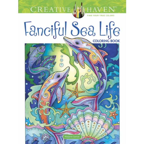 Dover publications inc. Creative Haven Fanciful Sea Life Coloring Book (häftad, eng)