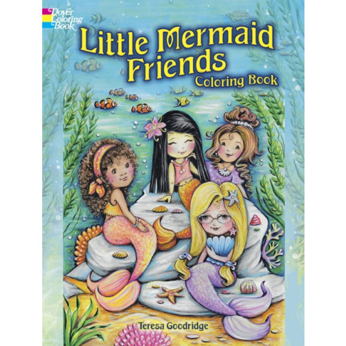 Dover publications inc. Little Mermaid Friends Coloring Book (häftad, eng)