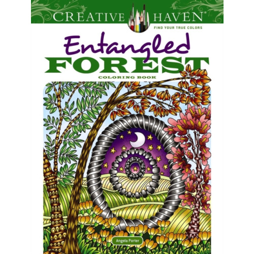 Dover publications inc. Creative Haven Entangled Forest Coloring Book (häftad, eng)