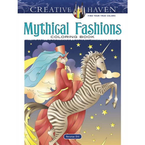 Dover publications inc. Creative Haven Mythical Fashions Coloring Book (häftad, eng)