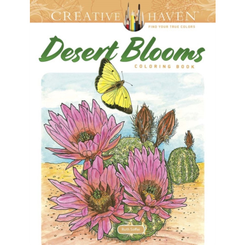 Dover publications inc. Creative Haven Desert Blooms Coloring Book (häftad, eng)