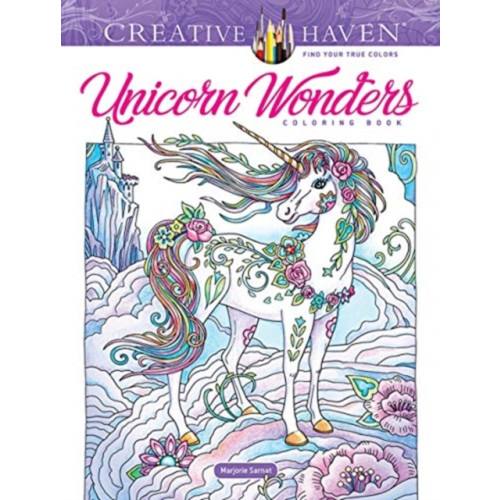 Dover publications inc. Creative Haven Unicorn Wonders Coloring Book (häftad, eng)