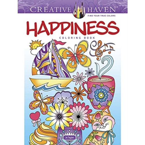 Dover publications inc. Creative Haven Happiness Coloring Book (häftad, eng)