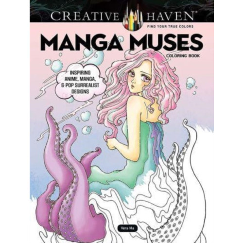 Dover publications inc. Creative Haven Manga Muses Coloring Book (häftad, eng)