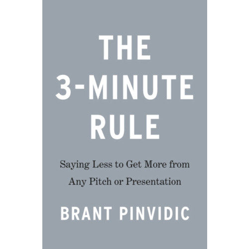 Penguin Putnam Inc The 3-minute Rule (inbunden, eng)