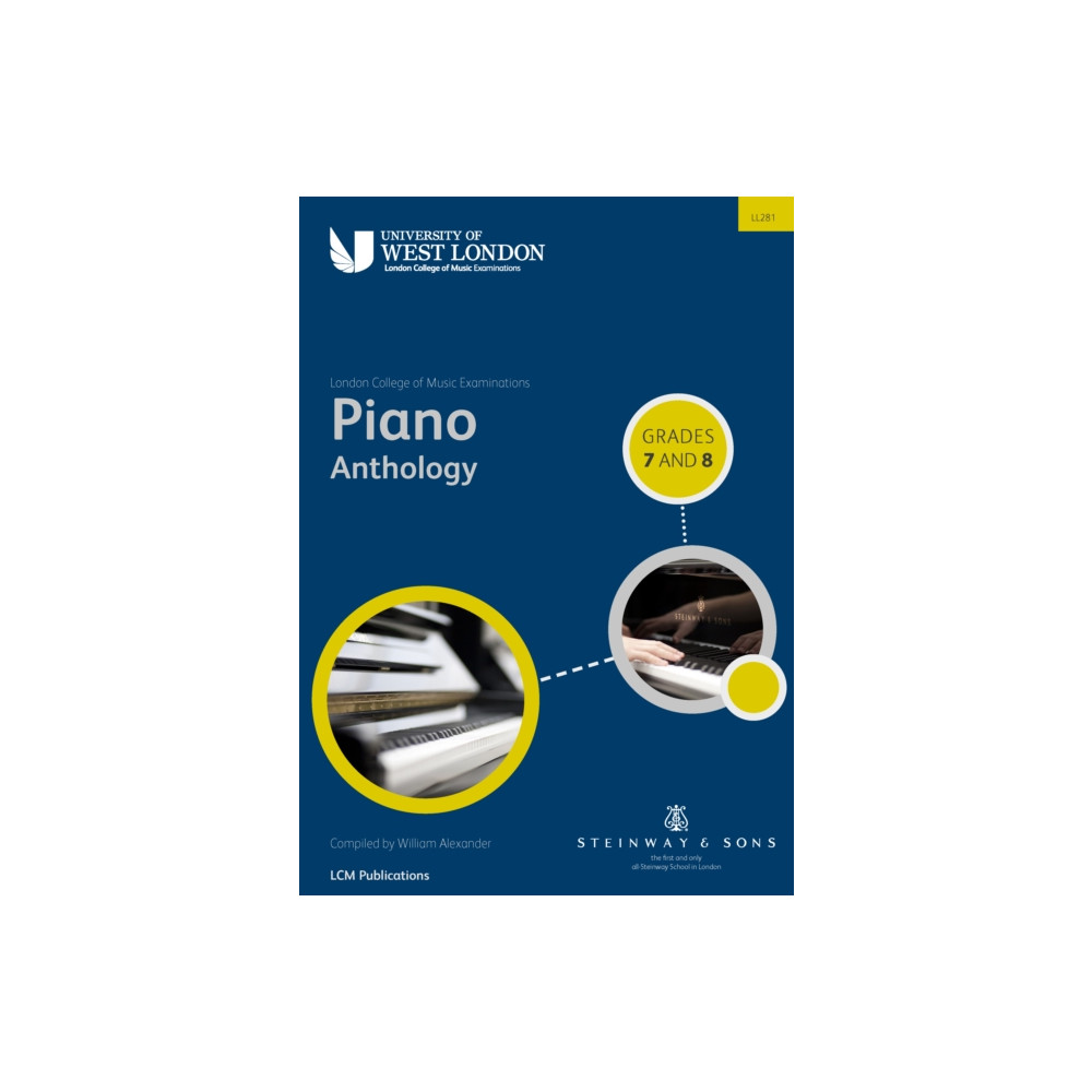 Produktbild för London College of Music Piano Anthology Grades 7 & 8 (häftad, eng)