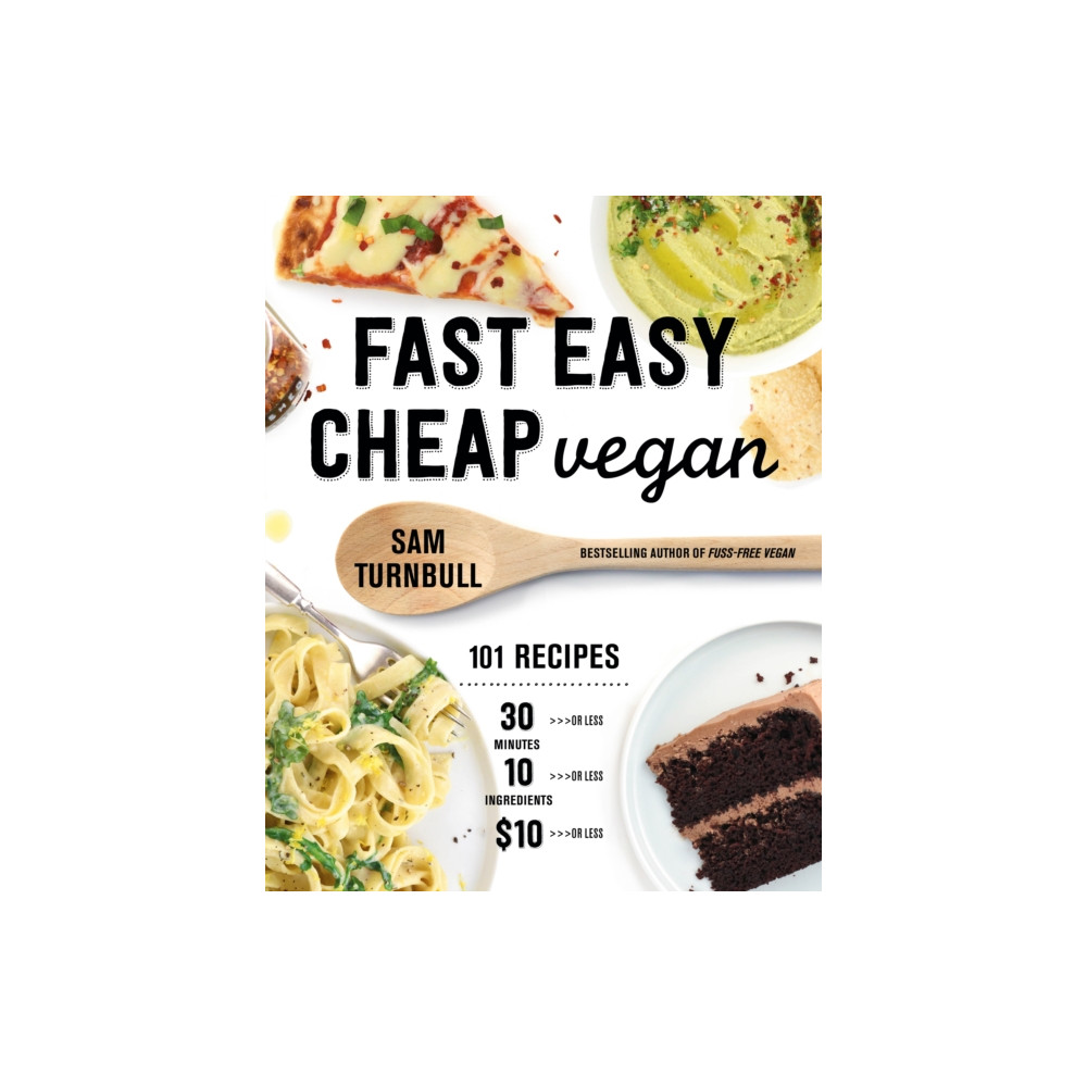 Produktbild för Fast Easy Cheap Vegan (häftad, eng)