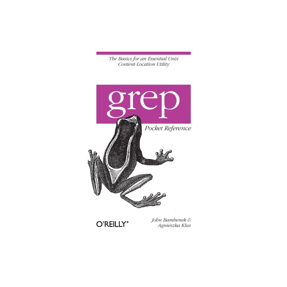 Produktbild för Grep Pocket Reference (häftad, eng)