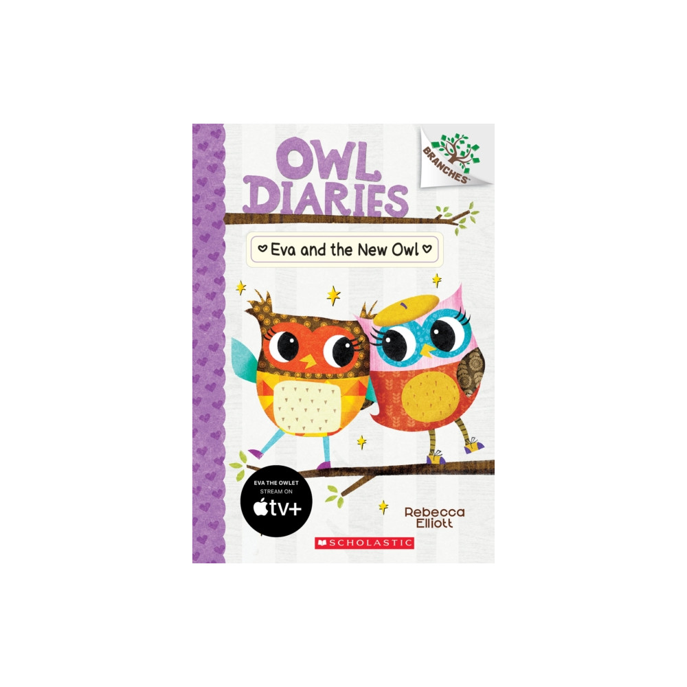 Produktbild för Eva and the New Owl: A Branches Book (Owl Diaries #4) (häftad, eng)