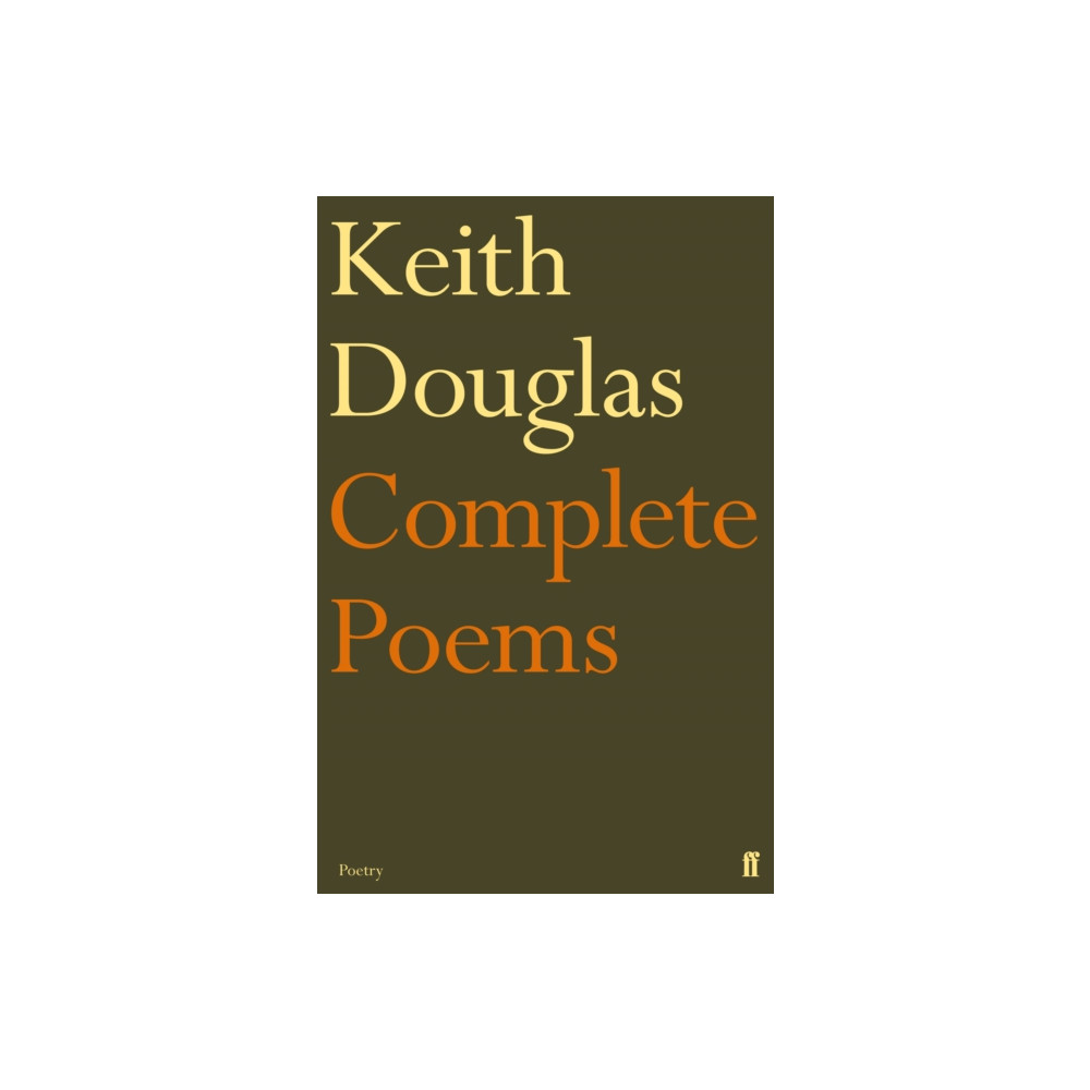 Produktbild för Keith Douglas: The Complete Poems (häftad, eng)