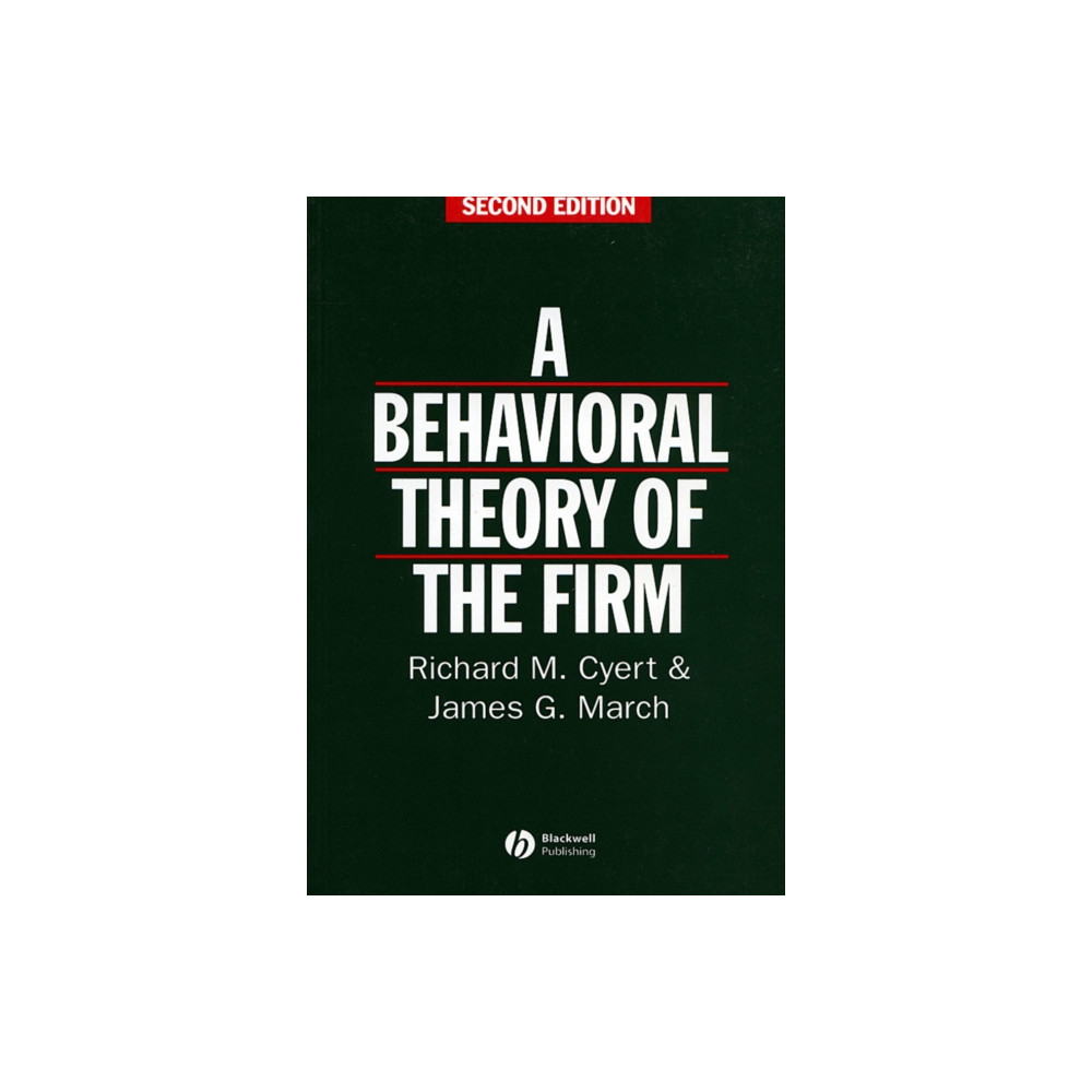 Produktbild för Behavioral Theory of the Firm (häftad, eng)