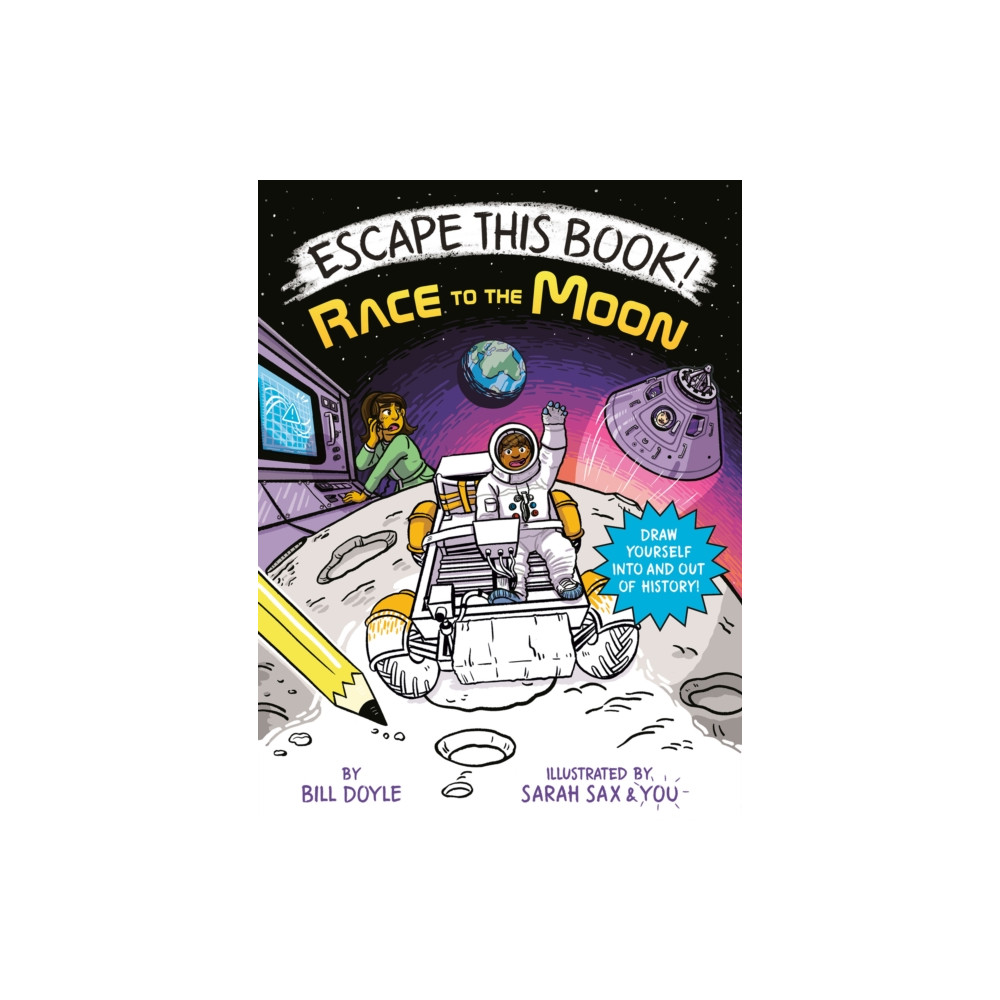 Produktbild för Escape This Book! Race to the Moon (inbunden, eng)