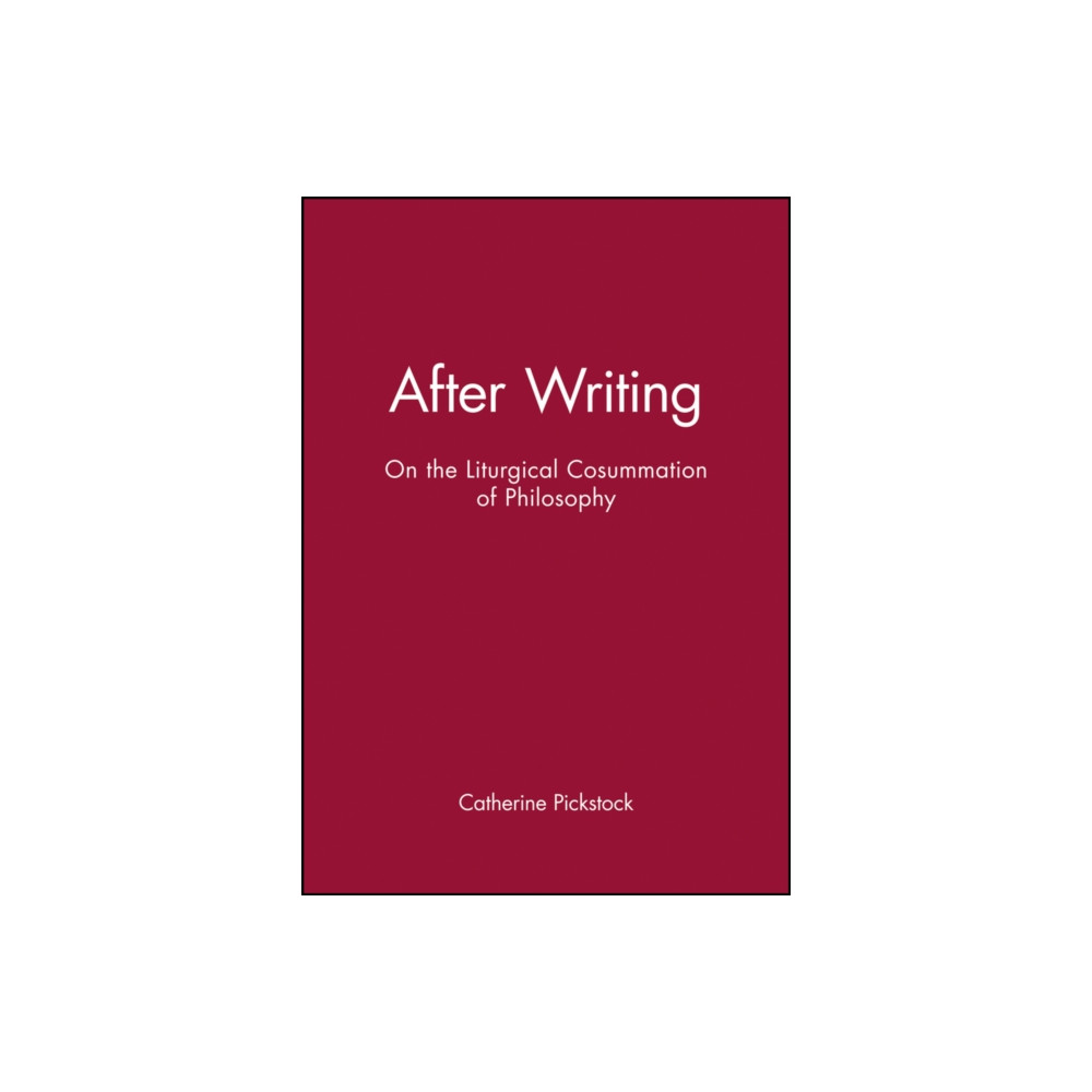 Produktbild för After Writing (häftad, eng)