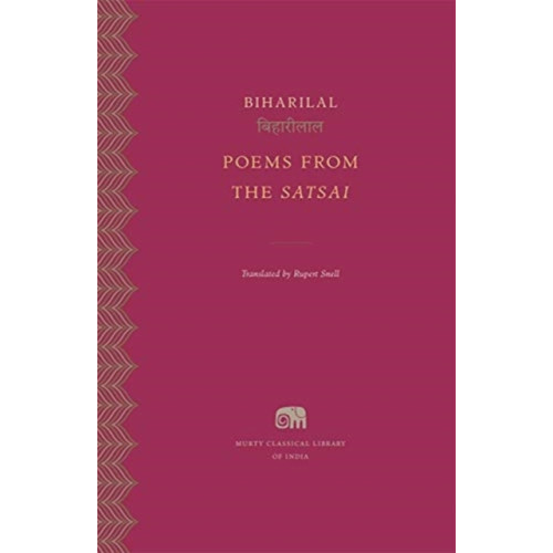 Harvard university press Poems from the Satsai (inbunden, eng)