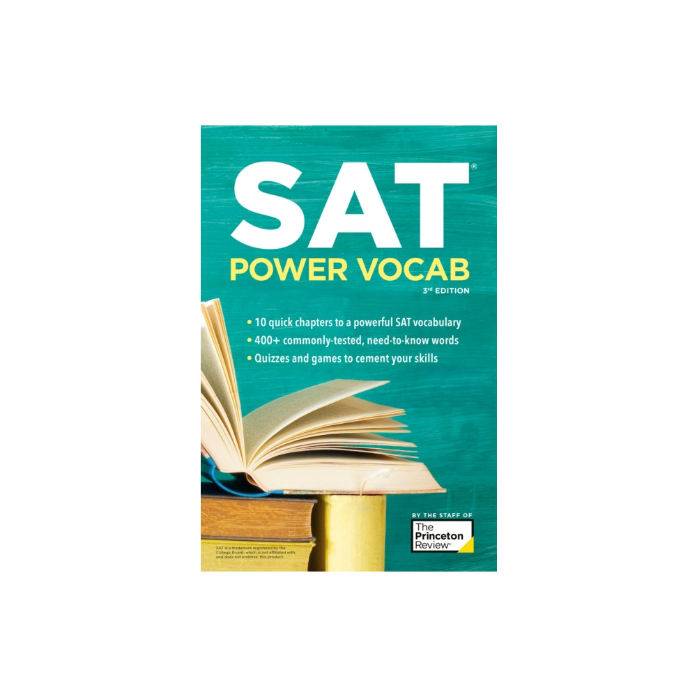 Produktbild för SAT Power Vocab, 3rd Edition (häftad, eng)