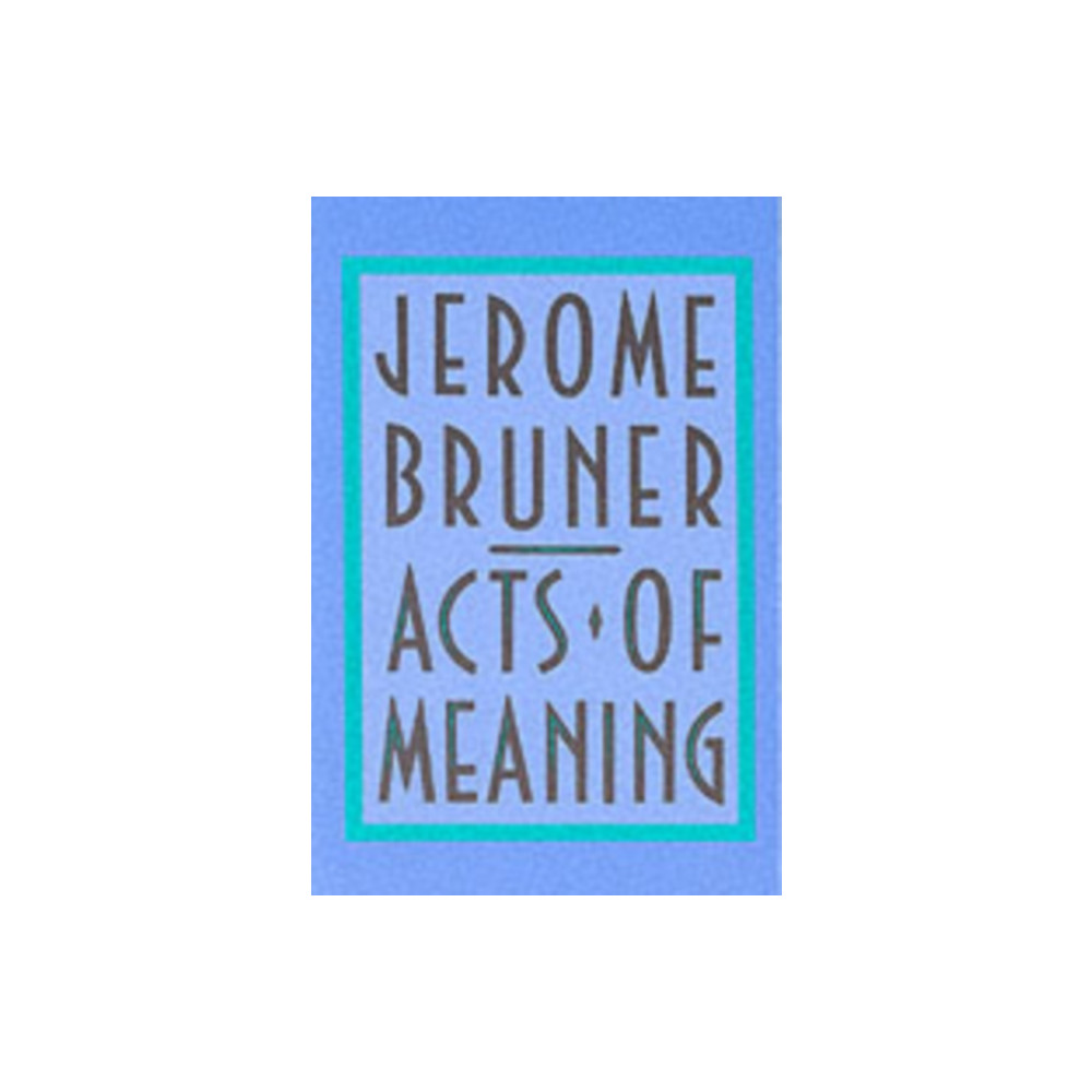 Produktbild för Acts of Meaning (häftad, eng)