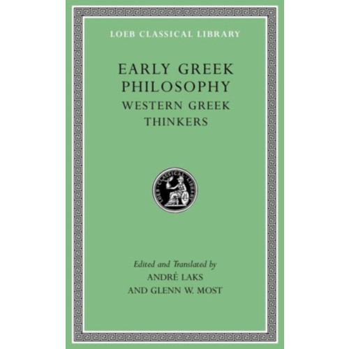 Harvard university press Early Greek Philosophy, Volume II (inbunden, eng)