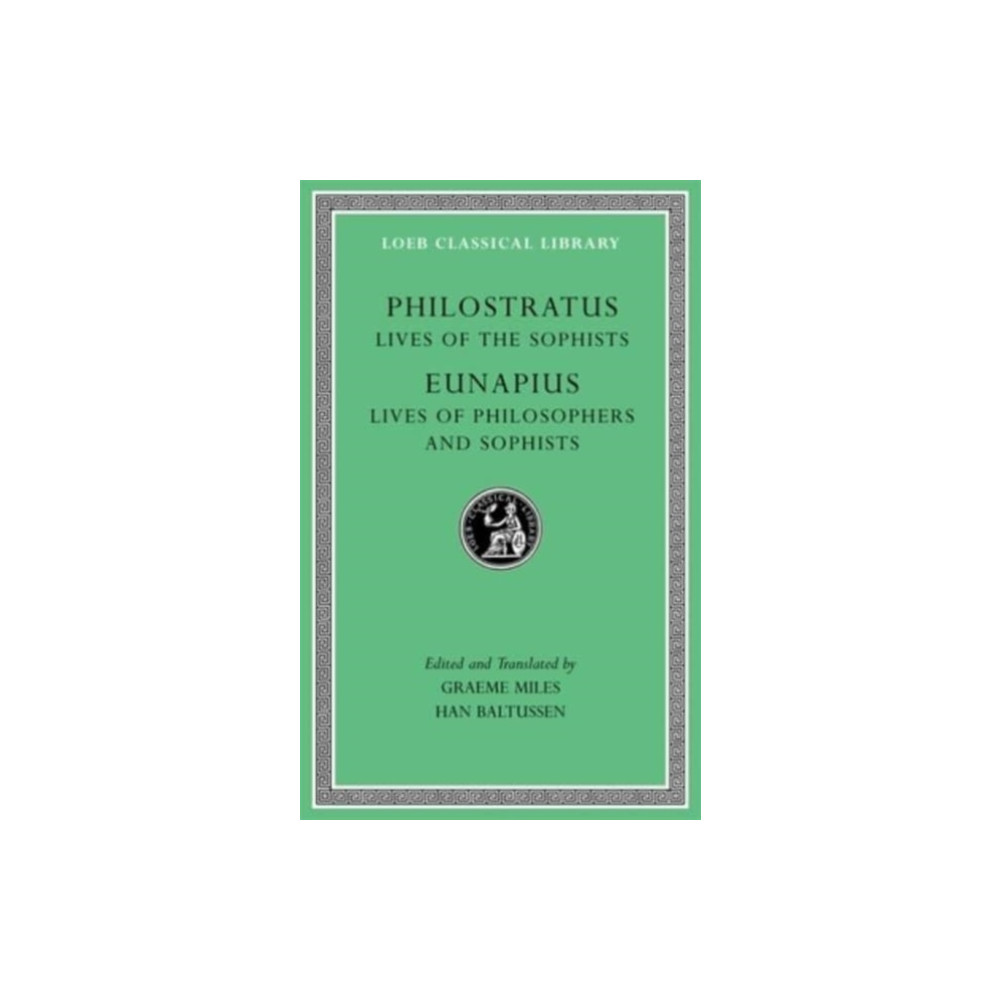 Produktbild för Lives of the Sophists. Lives of Philosophers and Sophists (inbunden, eng)