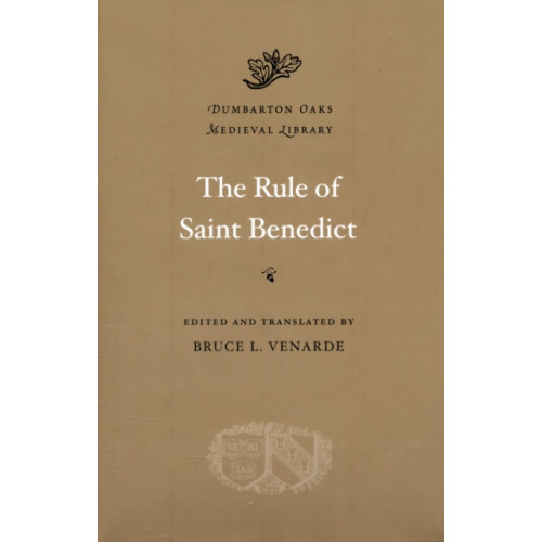 Harvard university press The Rule of Saint Benedict (inbunden, eng)