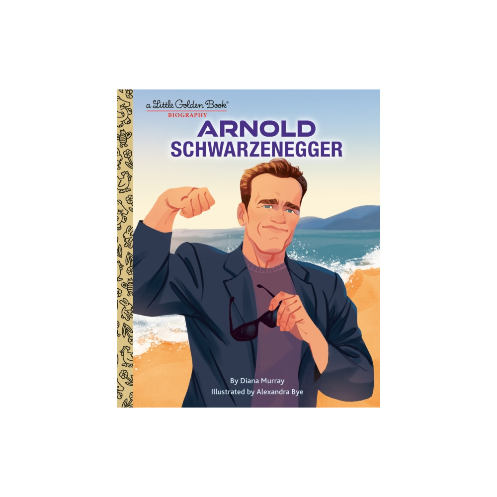 Produktbild för Arnold Schwarzenegger: A Little Golden Book Biography (inbunden, eng)