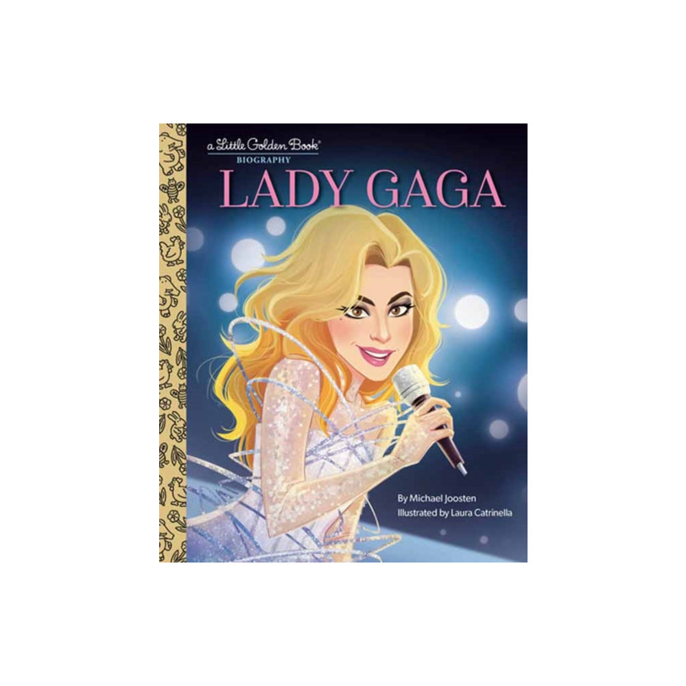 Produktbild för Lady Gaga: A Little Golden Book Biography (inbunden, eng)