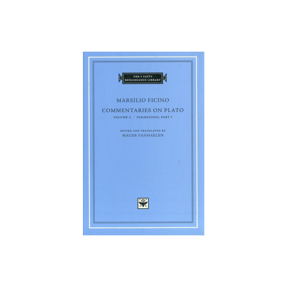 Produktbild för Commentaries on Plato: Volume 2 Parmenides (inbunden, eng)