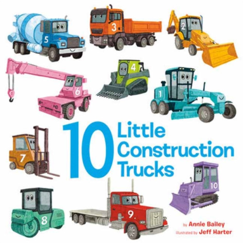 Random House USA Inc 10 Little Construction Trucks (bok, board book, eng)