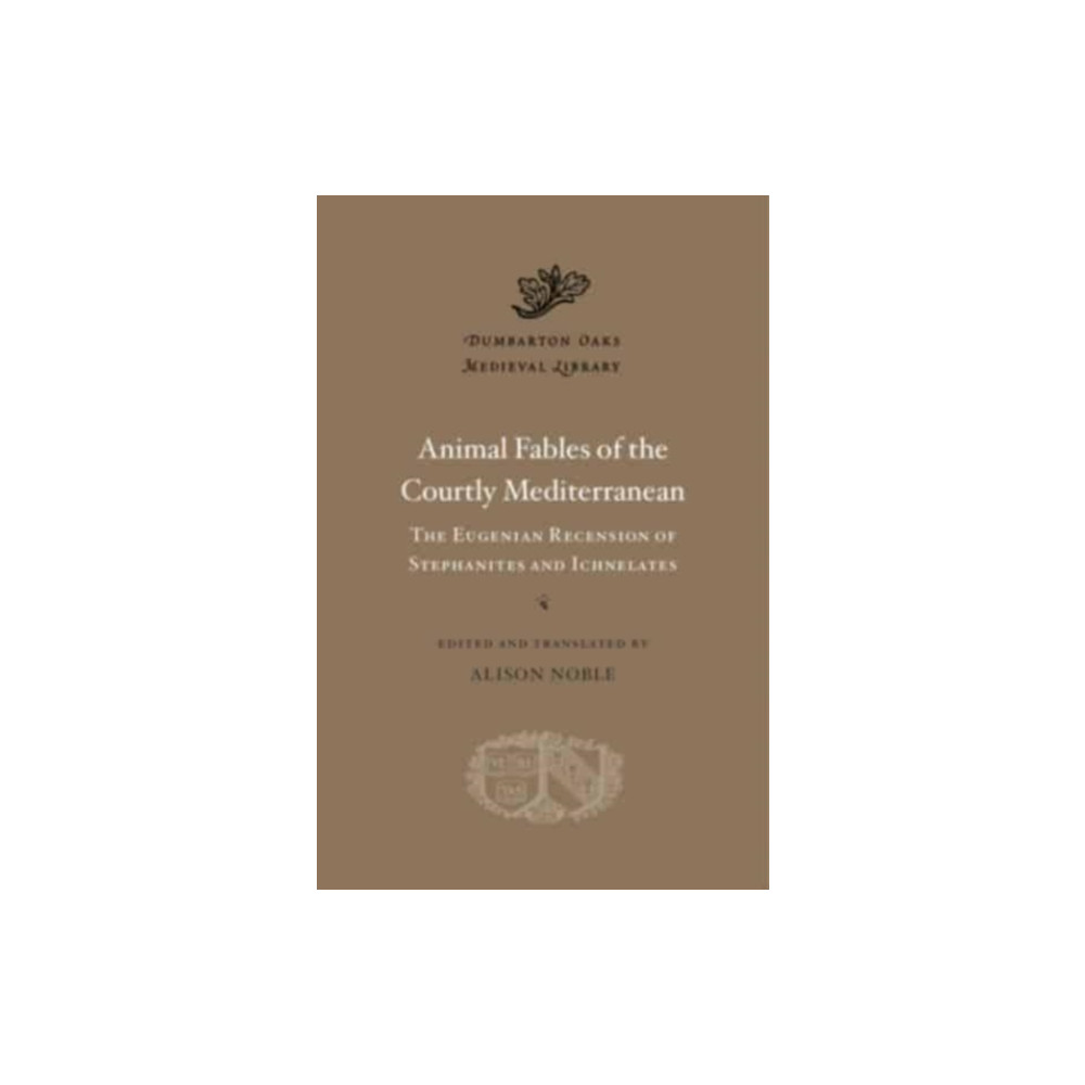 Produktbild för Animal Fables of the Courtly Mediterranean (inbunden, eng)