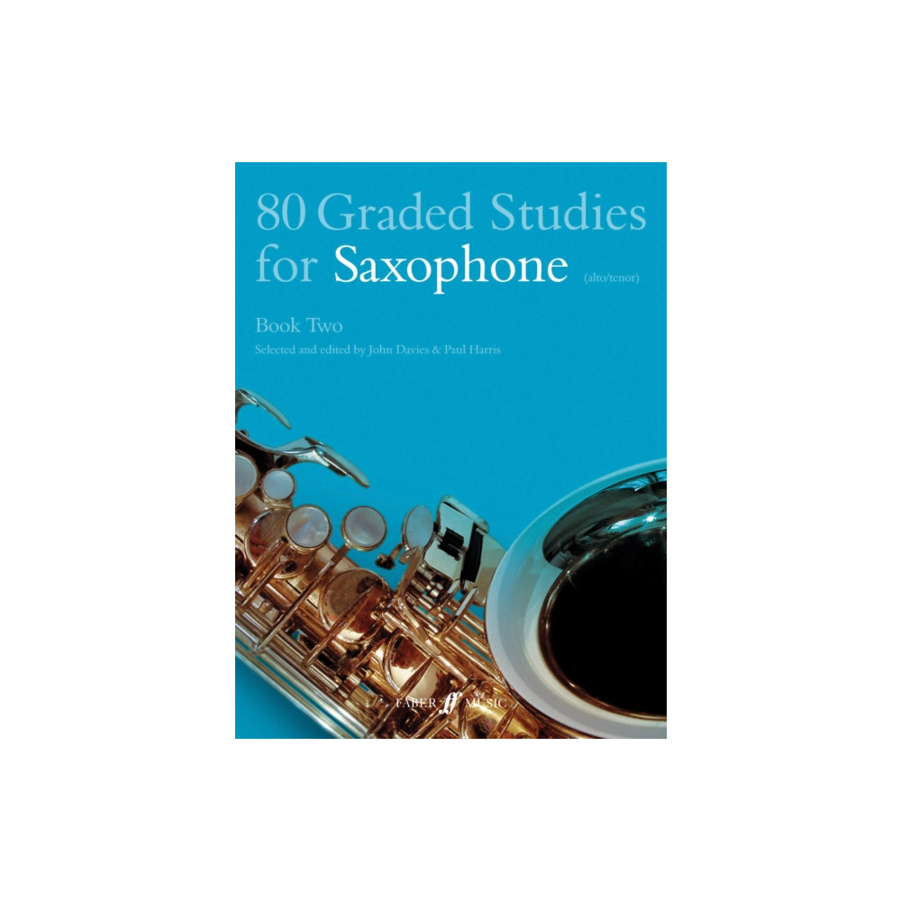 Produktbild för 80 Graded Studies for Saxophone Book Two (häftad, eng)