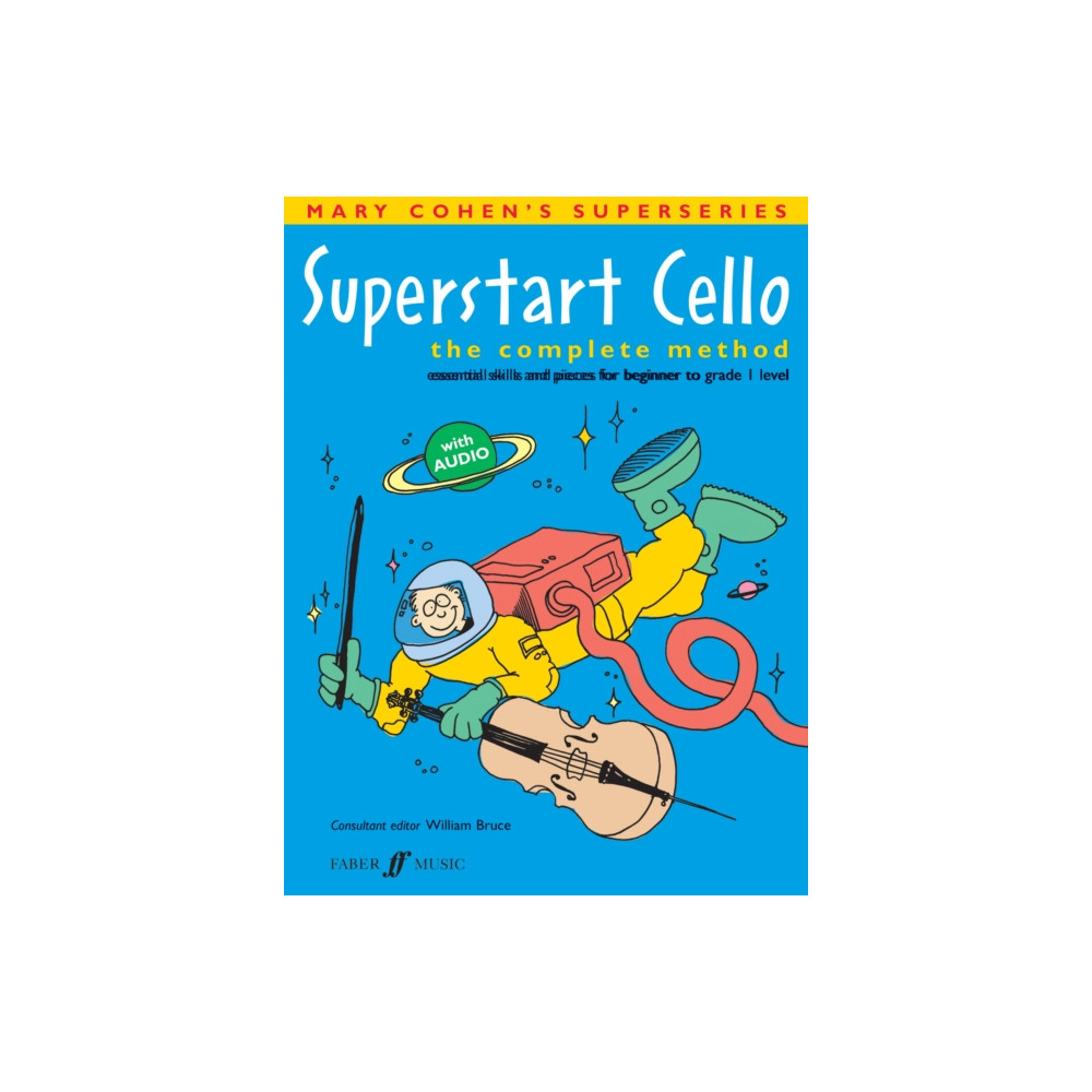 Produktbild för Superstart Cello (häftad, eng)