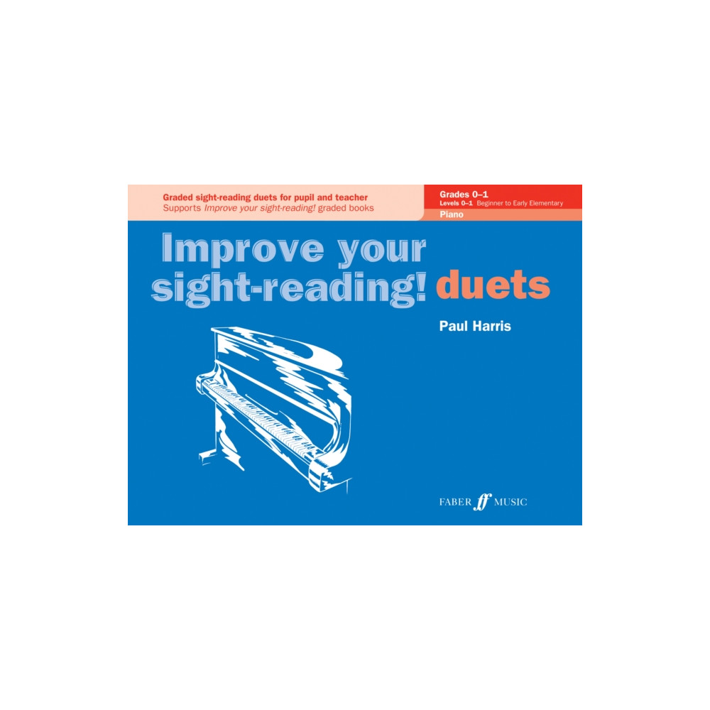 Produktbild för Improve your sight-reading! Piano Duets Grades 0-1 (häftad, eng)