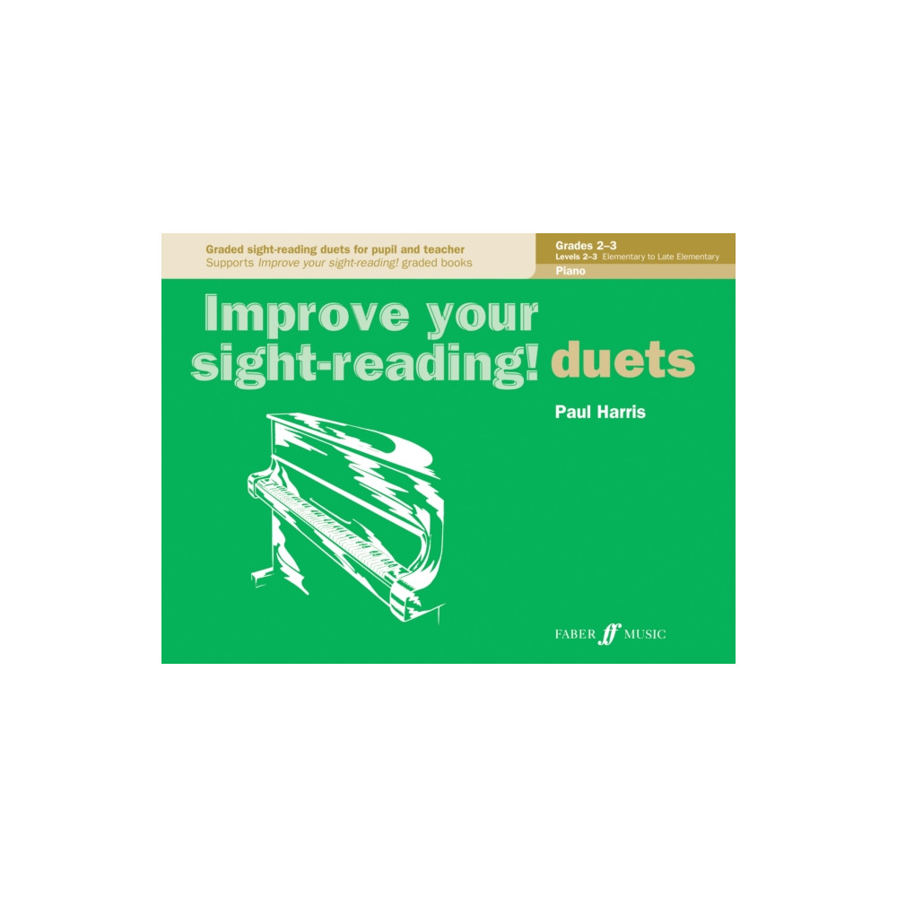 Produktbild för Improve your sight-reading! Piano Duets Grades 2-3 (häftad, eng)