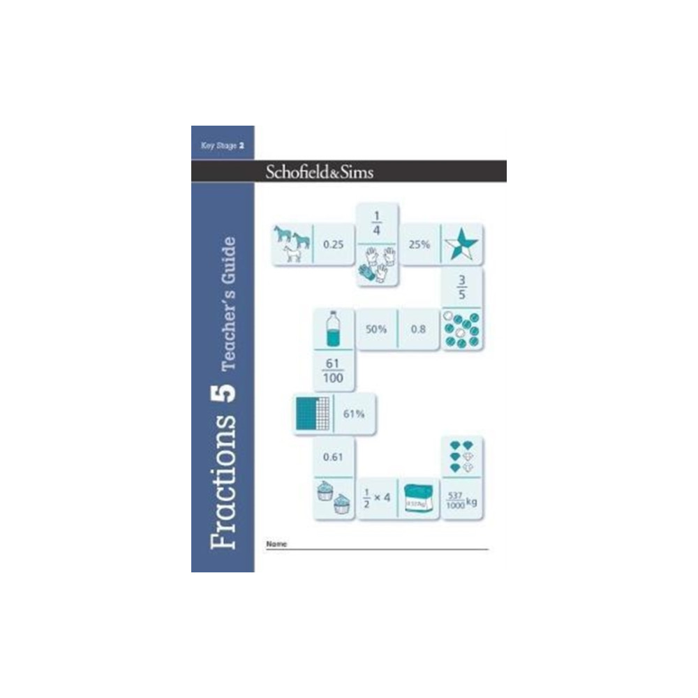 Produktbild för Fractions, Decimals and Percentages Book 5 Teacher's Guide (Year 5, Ages 9-10) (häftad, eng)