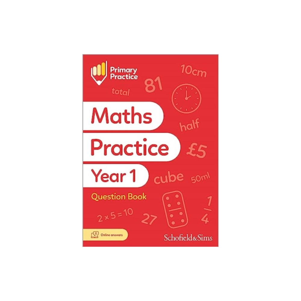 Produktbild för Primary Practice Maths Year 1 Question Book, Ages 5-6 (häftad, eng)