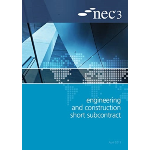 ICE Publishing NEC3 Engineering and Construction Short Subcontract (ECSS) (häftad, eng)