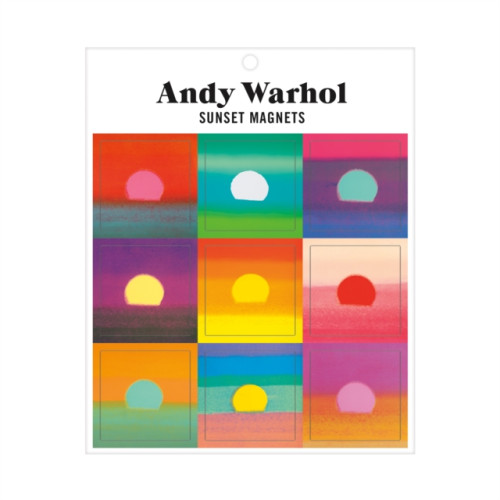 Galison Andy Warhol Sunset Magnets