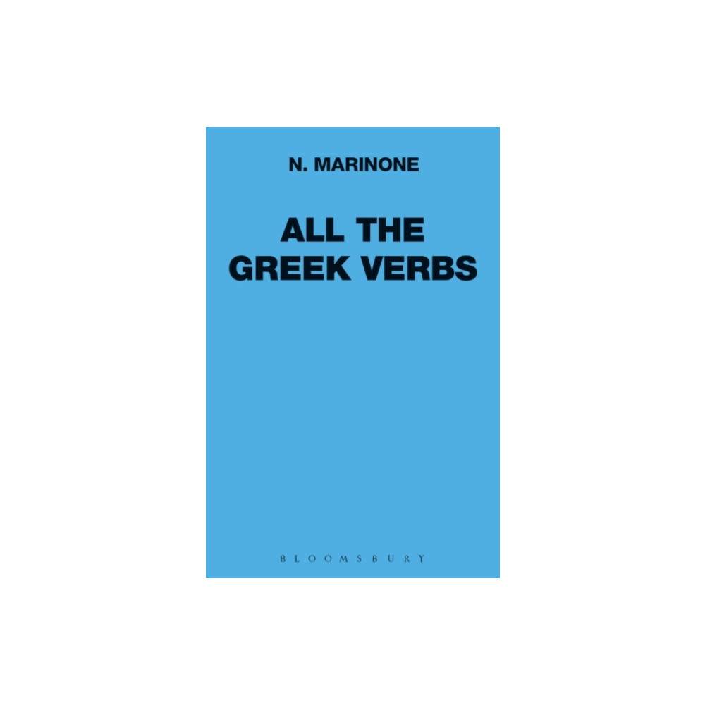 Produktbild för All the Greek Verbs (häftad, eng)