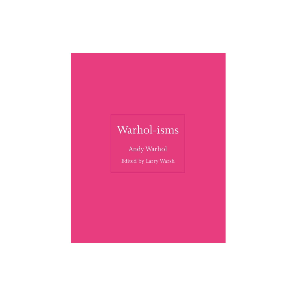Produktbild för Warhol-isms (inbunden, eng)