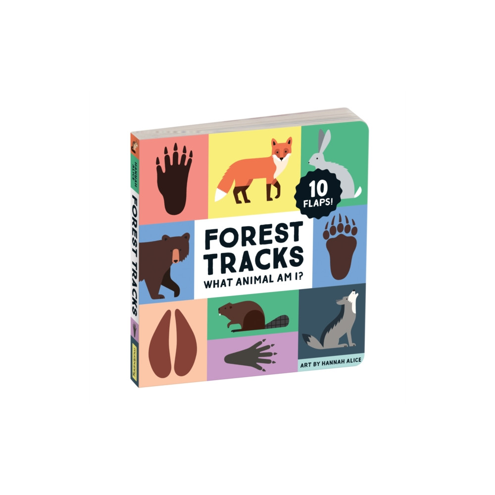 Produktbild för Forest Tracks: What Animal Am I? Lift-the-Flap Board Book (bok, board book, eng)
