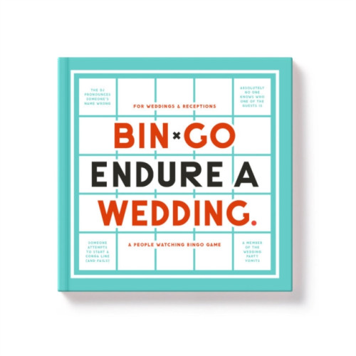 Galison Bin-go Endure A Wedding Bingo Book