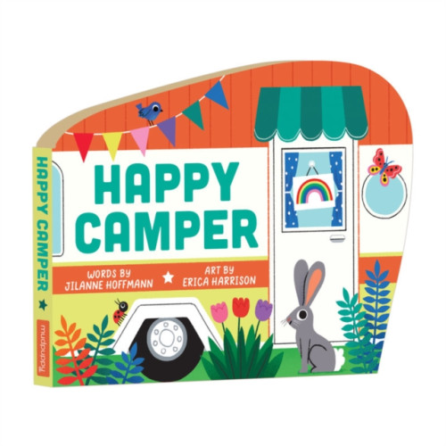 Galison Happy Camper Shaped Board Book (bok, board book, eng)