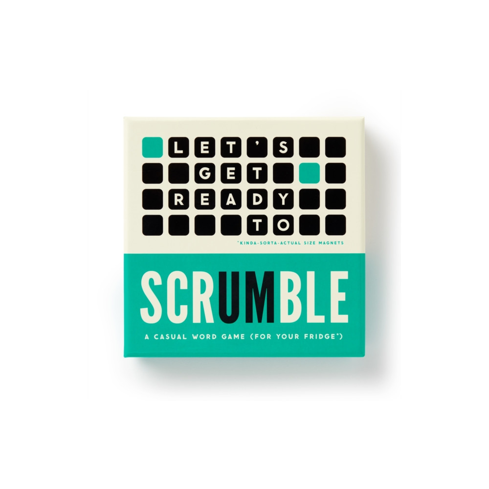 Produktbild för Scrumble Magnetic Fridge Game